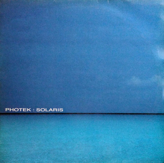 Photek - Solaris (2000 pressing)  LP