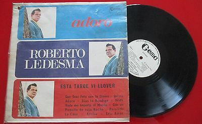 Roberto Ledesma ‎– Adoro LP