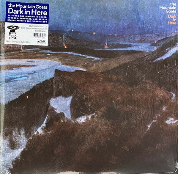 The Mountain Goats – Dark In Here (Blue) 2LP