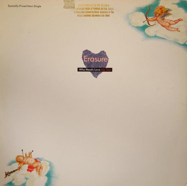 Erasure – Who Needs Love Like That 12"