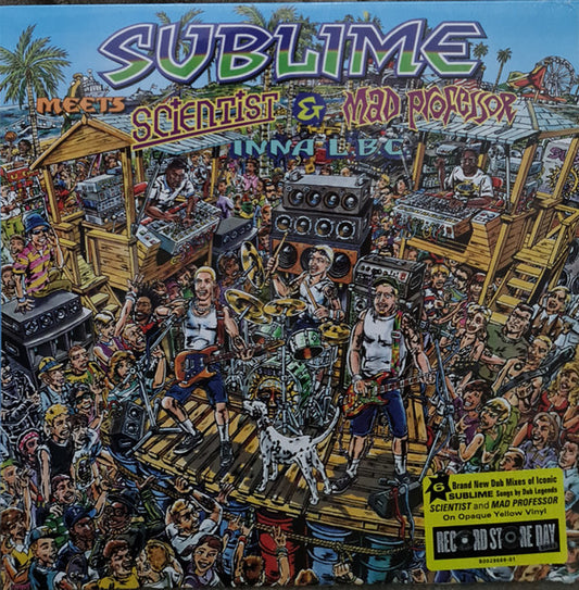 Sublime Meets Scientist & Mad Professor – Sublime Meets Scientist & Mad Professor Inna L.B.C. (Yellow) LP