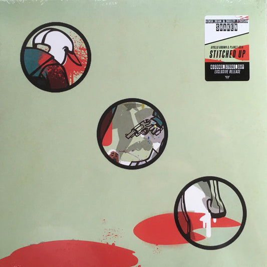 Apollo Brown & Planet Asia / Gensu Dean & Guilty Simpson – Stitched Up & Shaken LP