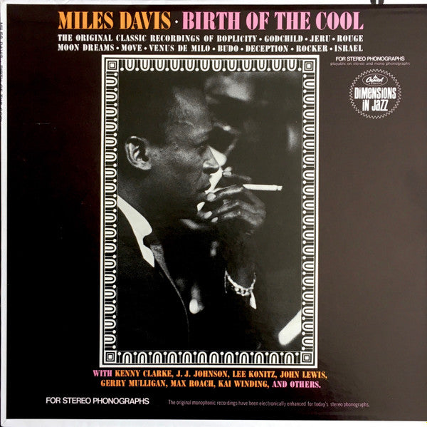 Miles Davis – Birth Of The Cool (1969 press) LP