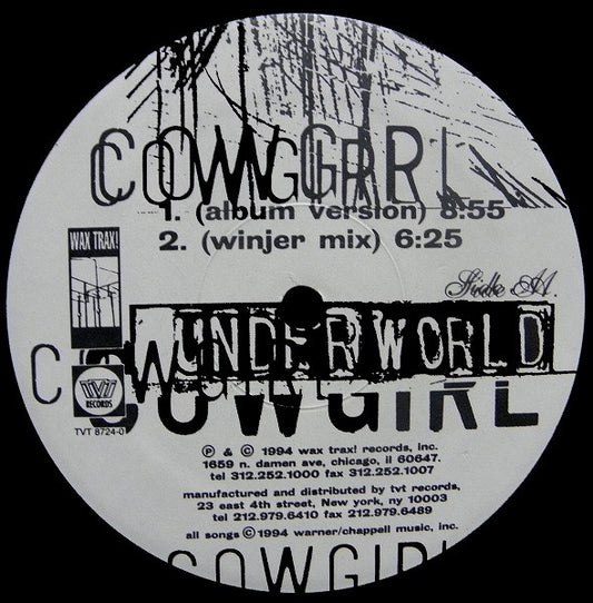 Underworld ‎– Cowgirl 12"