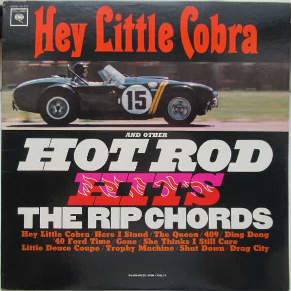 The Rip Chords – Hey Little Cobra And Other Hot Rod Hits LP