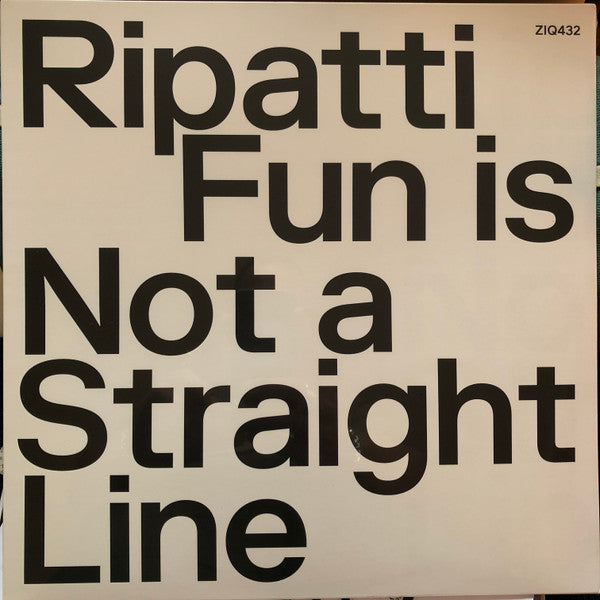 Ripatti – Fun Is Not A Straight Line