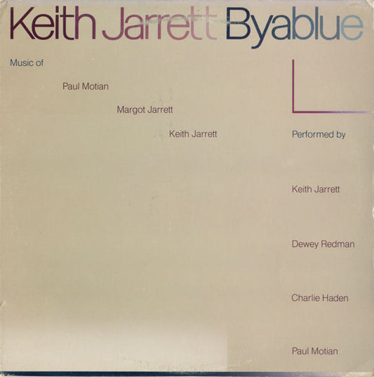 Keith Jarrett – Byablue LP