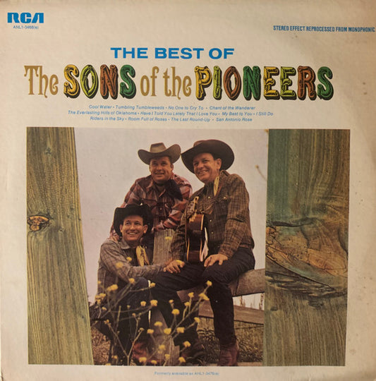 The Sons Of The Pioneers - The Best Of LP