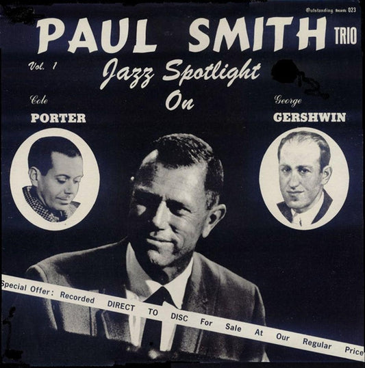 Paul Smith Trio – Jazz Spotlight On Porter & Gershwin Vol. 1 LP