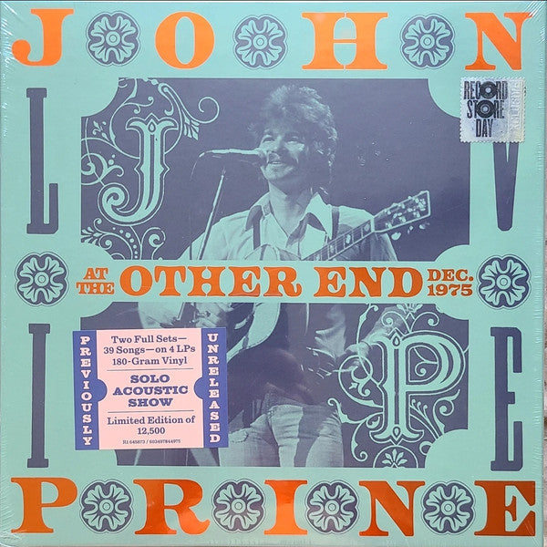 John Prine – Live At The Other End Dec. 1975 (180g) 4LP Boxset
