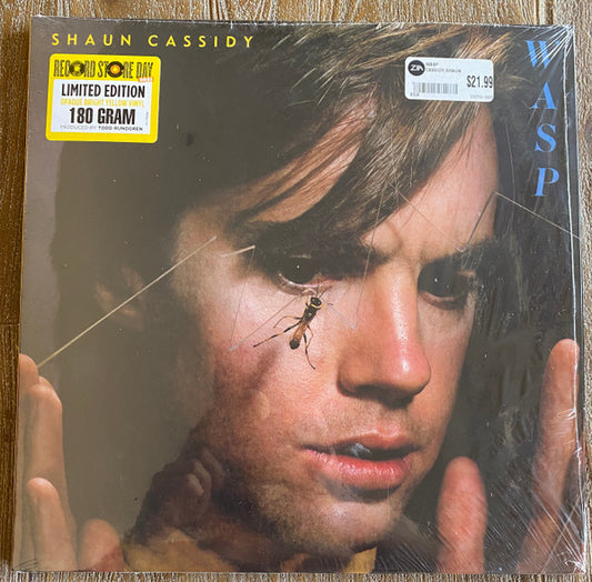 Shaun Cassidy – Wasp (Opaque bright yellow vinyl) LP