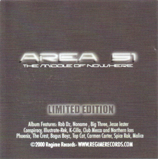 Various – Area 51: The Middle Of Nowhere CD