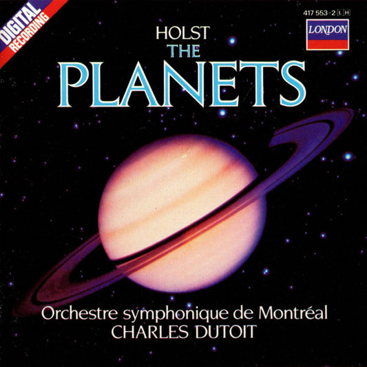 Holst, Orchestre symphonique de Montréal / Charles Dutoit – The Planets CD