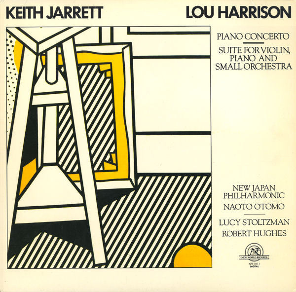 Keith Jarrett / Lou Harrison - Piano Concerto, Suite for Violin Piano and Small Orchestra LP