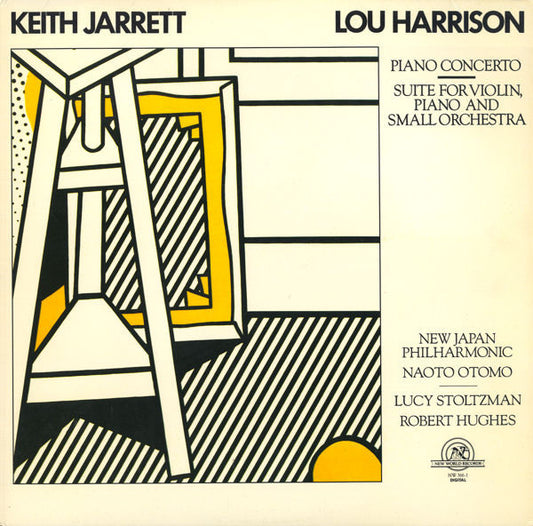 Keith Jarrett / Lou Harrison - Piano Concerto, Suite for Violin Piano and Small Orchestra LP