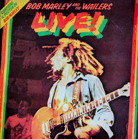 Bob Marley & The Wailers – Live! (Italian Pressing) LP