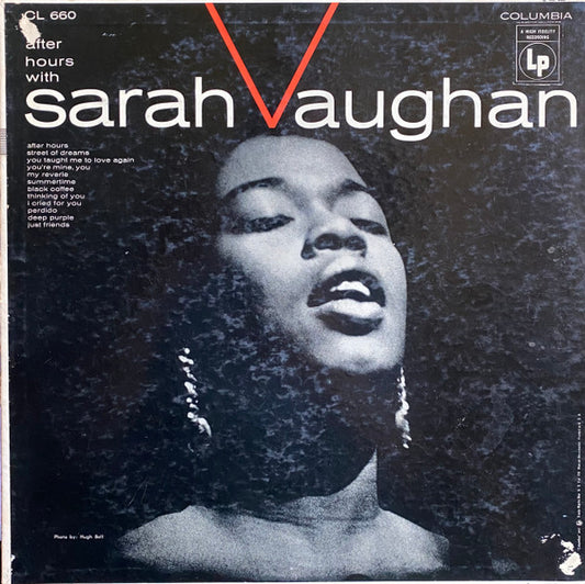 Sarah Vaughan - After Hours LP