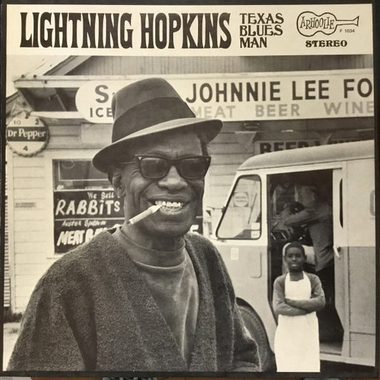 Lightning Hopkins – The Texas Bluesman LP