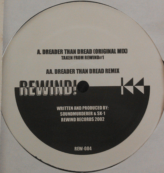 Soundmurderer & SK-1 – Dreader Than Dread / Dreader Than Dread (Remix) 12"