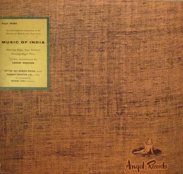Ustad Ali Akbar Khan, Pandit Chatur Lal – Music Of India LP