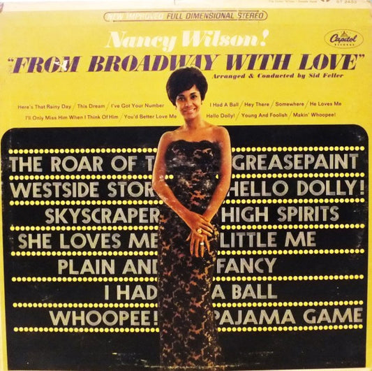Nancy Wilson ‎– From Broadway With Love LP
