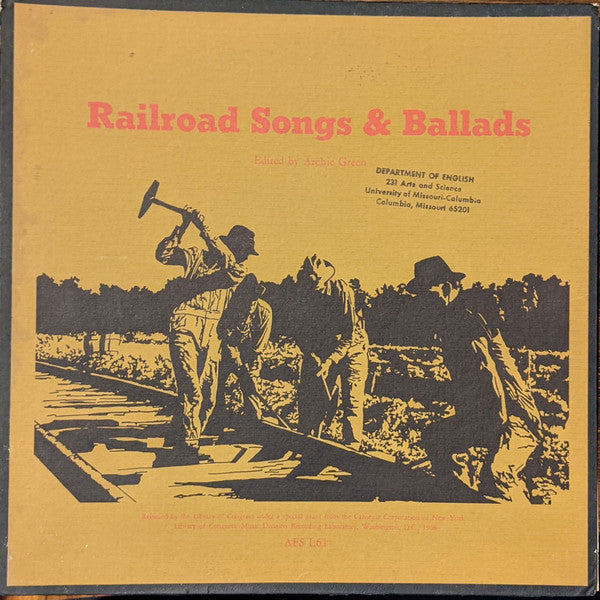 Various – Railroad Songs & Ballads LP