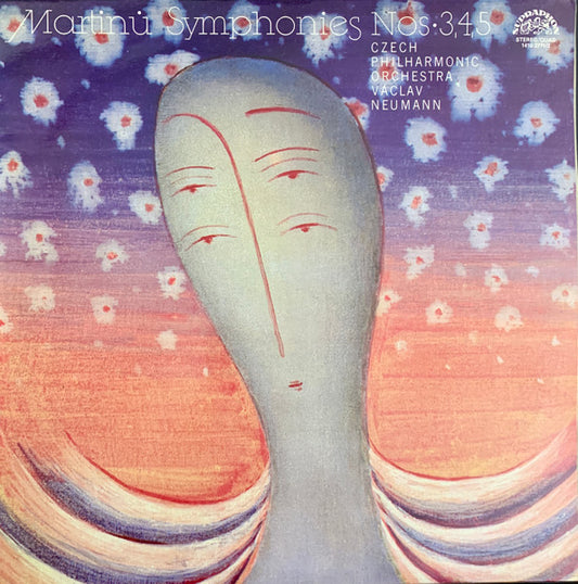 Martinů, Czech Philharmonic Orchestra, Václav Neumann – Symphonies Nos • 3, 4, 5 2LP