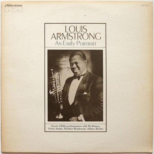 Louis Armstrong – An Early Portrait LP