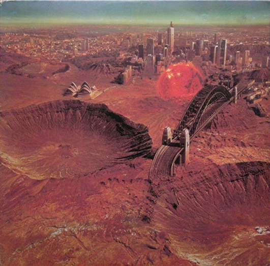 Midnight Oil - Red Sails In The Sunset LP