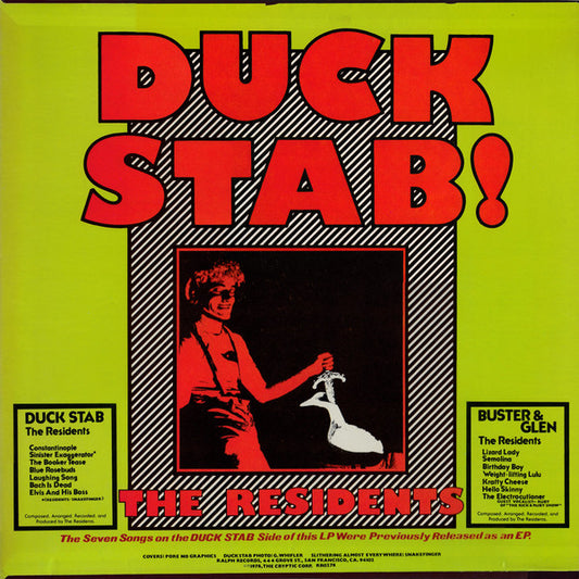 The Residents - Duck Stab LP