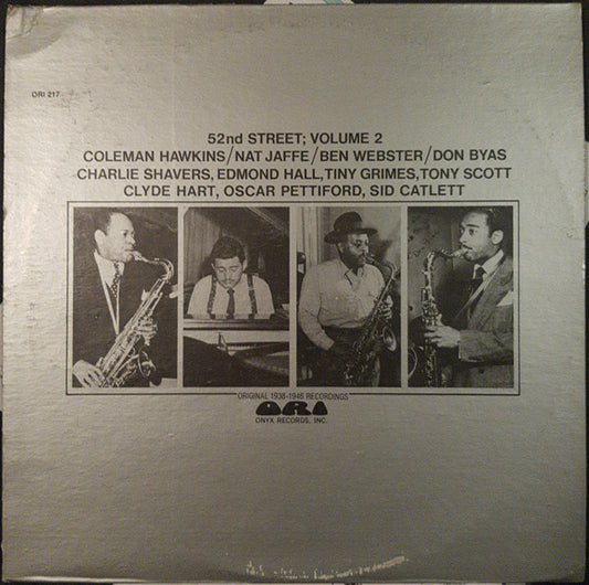 Various – 52nd Street; Volume 2 LP