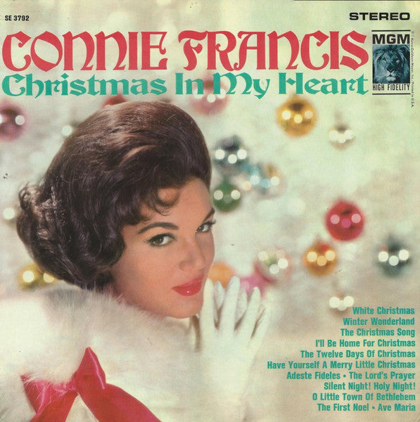 Connie Francis - Christmas In My Heart LP