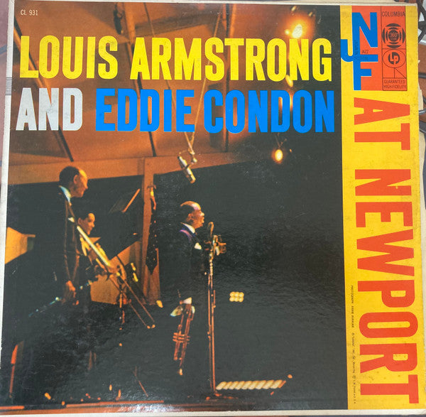 Louis Armstrong And Eddie Condon – At Newport LP