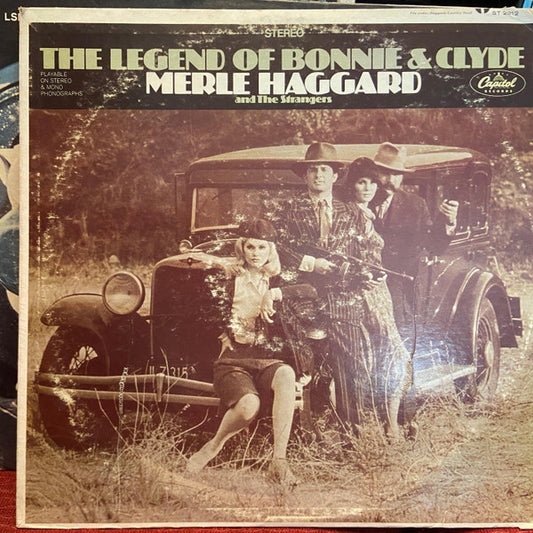 Merle Haggard - The Legend Of Bonnie & Clyde LP