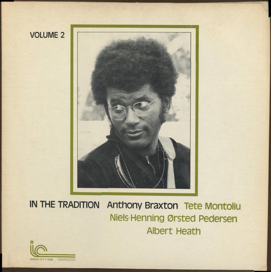 Anthony Braxton - In The Tradition Vol. 2 LP