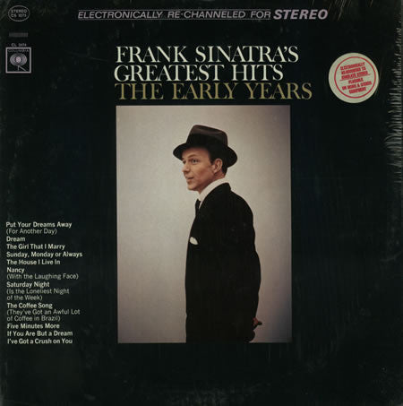 Frank Sinatra – Frank Sinatra's Greatest Hits The Early Years LP