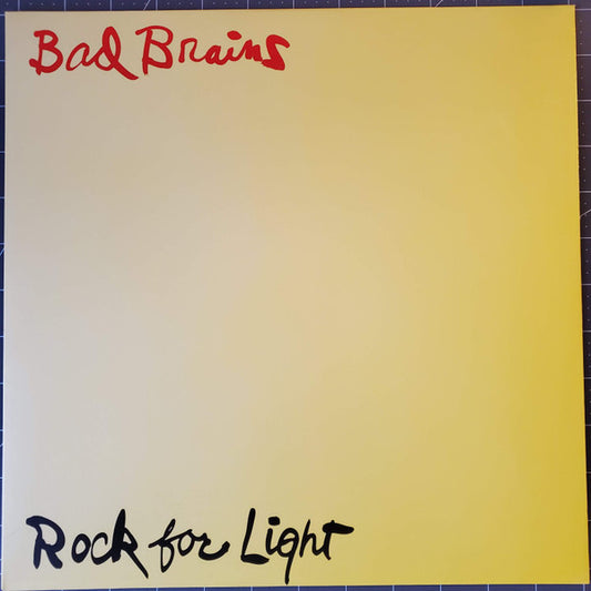 Bad Brains - Rock For Light (Black/White splatter) LP