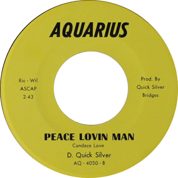 Candace Love – Peace Lovin Man / Something Gonna Happen 7"