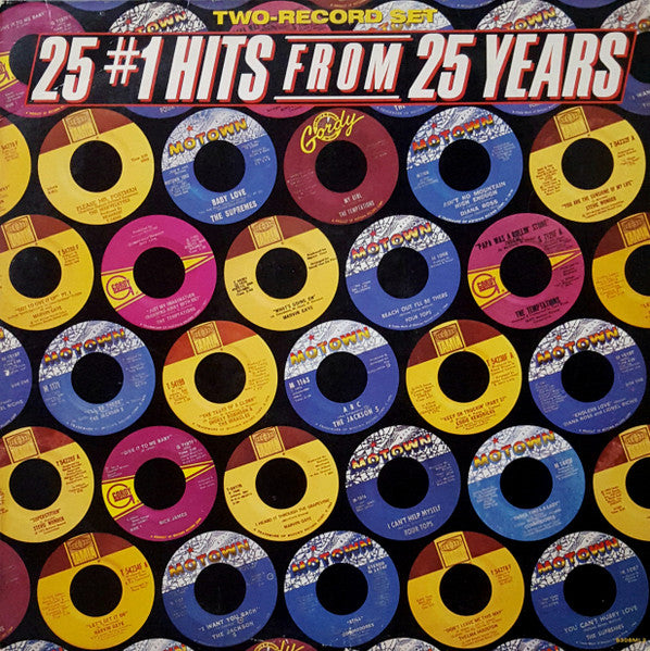 Various Artists - 25 #1 Hits From 25 Years (Motown) 2LP