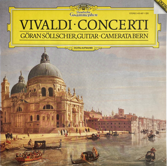 Vivaldi. Göran Söllscher, Camerata Bern ‎– Concerti LP