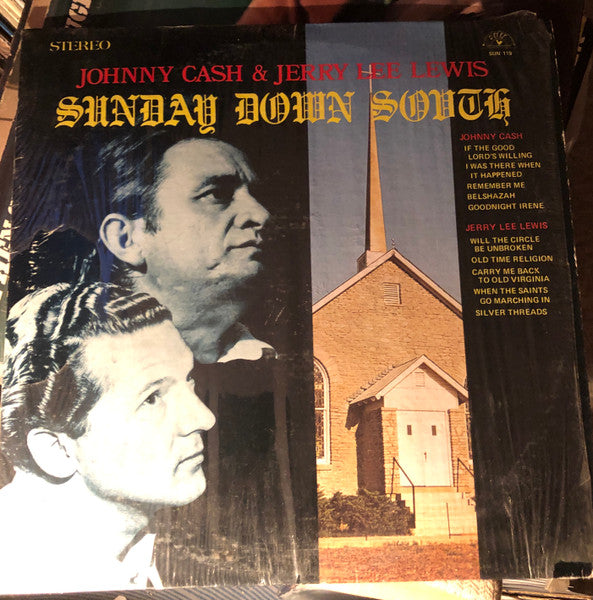 Johnny Cash / Jerry Lee Lewis – Sunday Down South LP