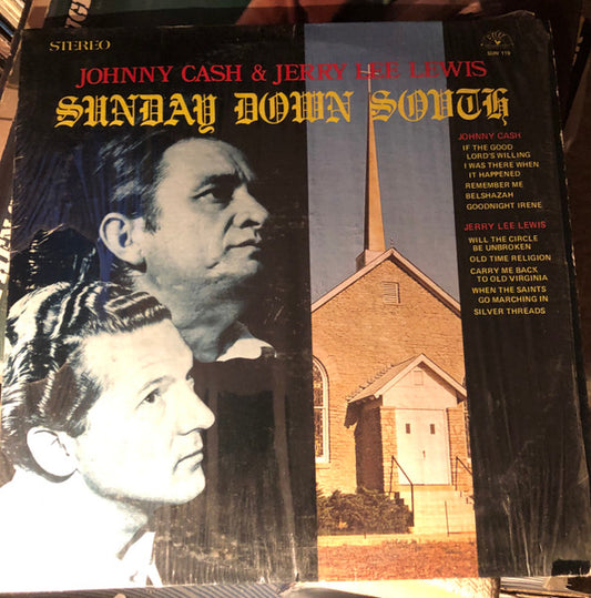 Johnny Cash / Jerry Lee Lewis – Sunday Down South LP