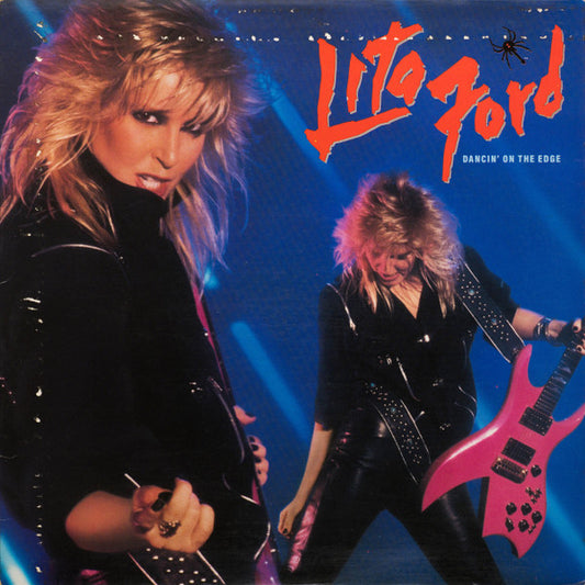 Lita Ford ‎– Dancin' On The Edge LP