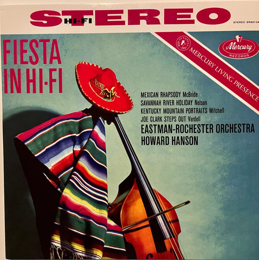 Howard Hanson, Eastman-Rochester Orchestra - Fiesta In Hi-Fi LP