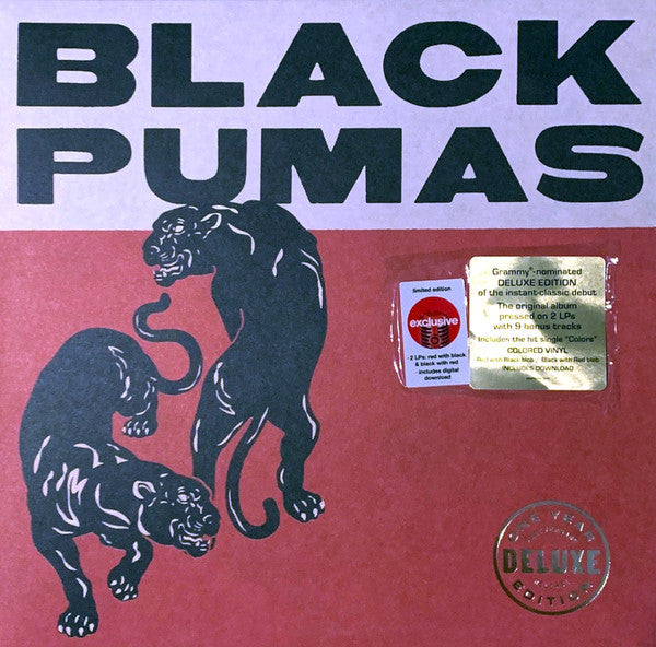 Black Pumas – Black Pumas (Red/Black Blob) 2LP