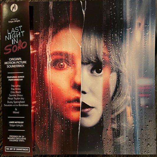 Various – Last Night In Soho (Original Motion Picture Soundtrack) (red & blue vinyl) 2LP