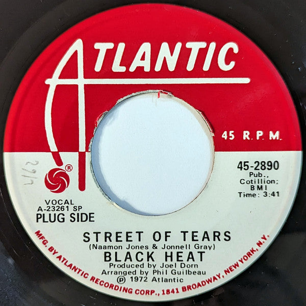 Black Heat – Street Of Tears (Promo) 7"