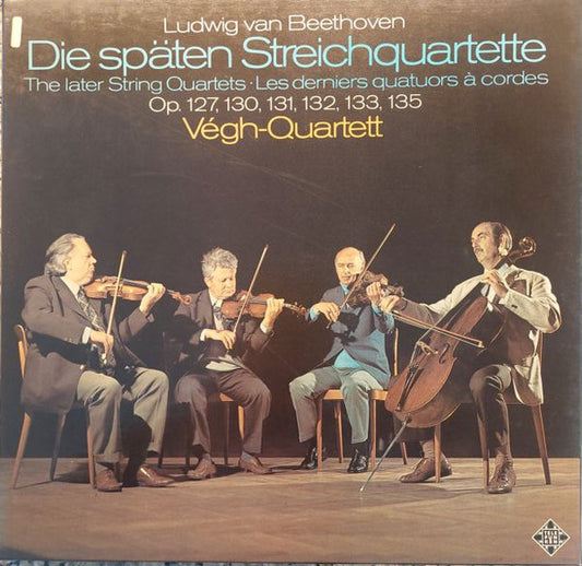 Beethoven / Vegh Quartett - The Later String Quartets 4LP