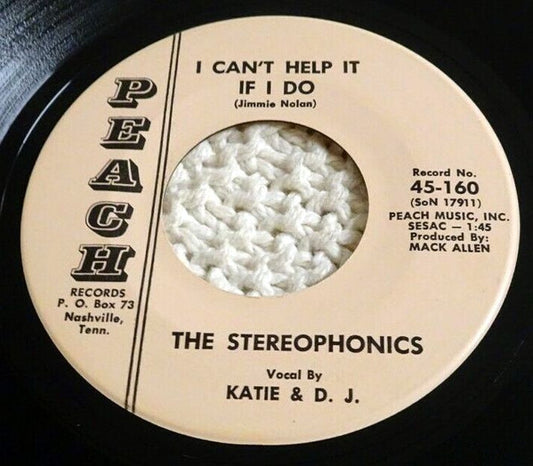 The Stereophonics – I Can't Help It If I Do / Crying For You 7"