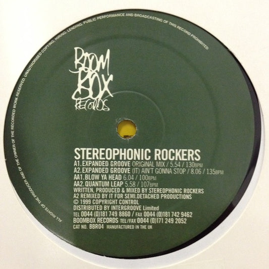 Stereophonic Rockers – Expanded Groove 12"